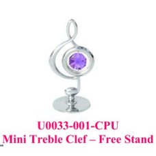 Mini Treble Clef - Free Stand高音譜號									 																			 										