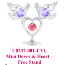 Mini Dove & Heart-Free stand			 										